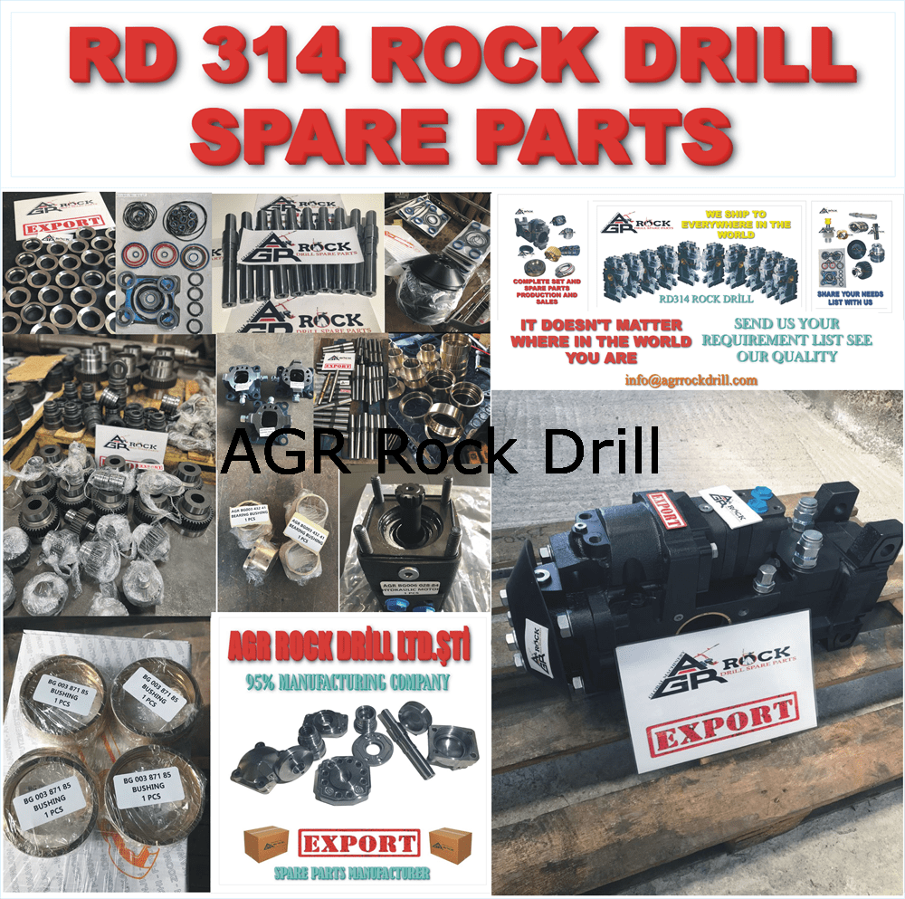 55078945 CYLINDER-RD314 ROCK DRİLL