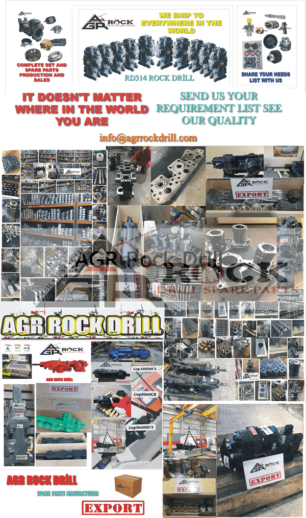 55014022 - 550 140 22 - CYLINDER FEED AXERA | AGR ROCK DRILL