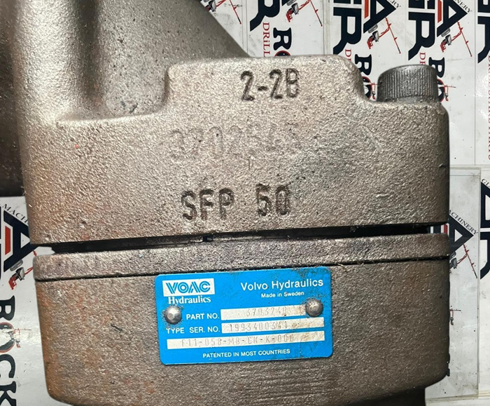 3703240 - VOLVO VOAC PARKER - 3703240 HYDRAULIC MOTOR PUMP | AGR ROCK DRILL