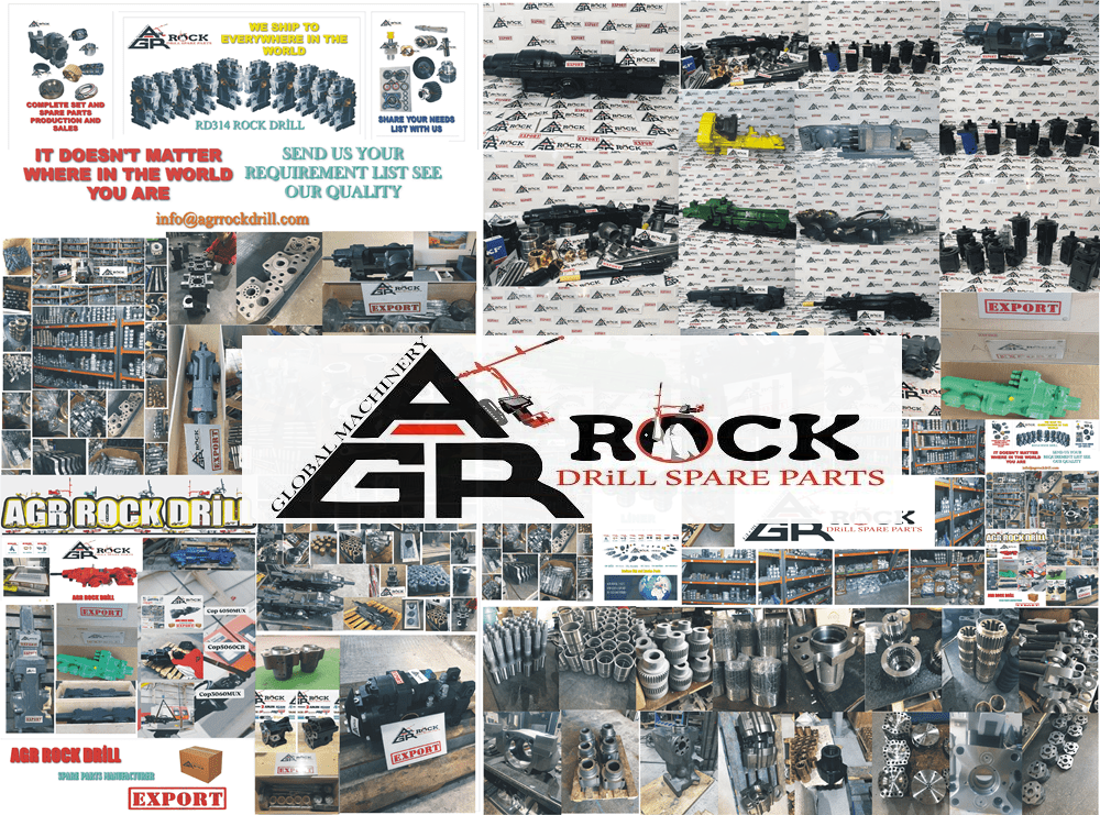 BÖHLER TC110 - SPARE PARTS - ROCK DRILLING