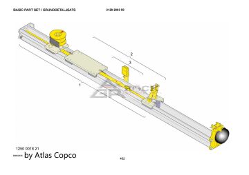 Atlas Copco Epiroc Feed Beam Assembly | AGR ROCK DRILL