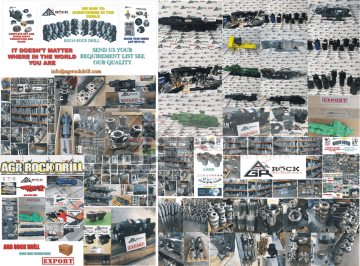 55097288 PISTON HL1010 DRIFTER ROCK DRILL