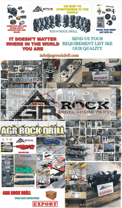 55207657 - 552 076 57 -  ROTATION HEAD Sandvik - HTRH5 | Sandvik ROCK DRILL