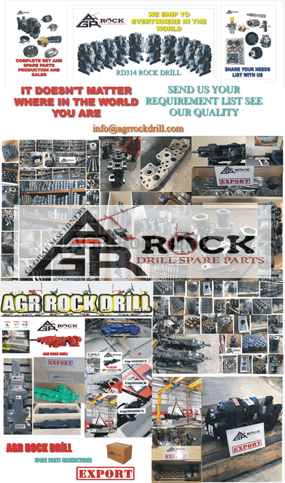 55207656  - 552 076 56 -  ROTATION HEAD Sandvik - HTRH5 | Sandvik ROCK DRILL