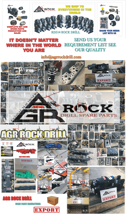 55207644 - 552 076 44 -  ROTATION HEAD Sandvik - HTRH5 | Sandvik ROCK DRILL