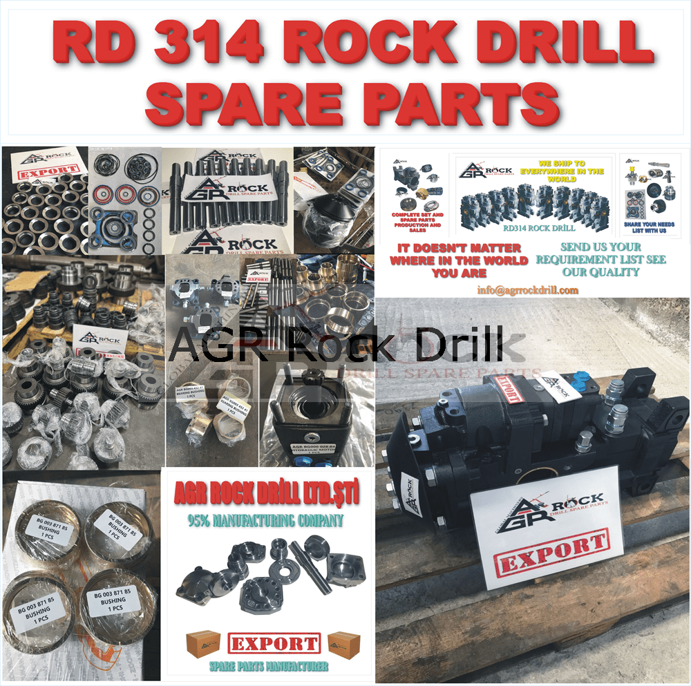 ROCK DRİLL SPARE PARTS