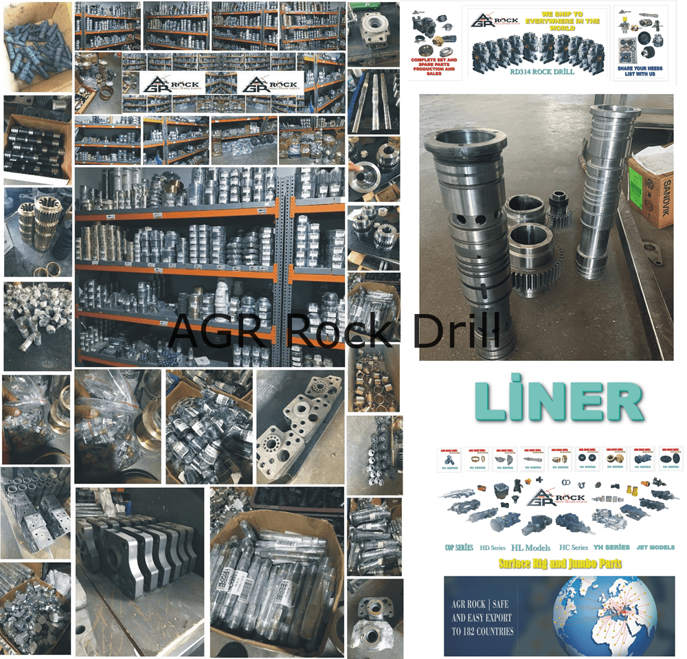3115 5000 52 LINER 3060 ROCK DRILL