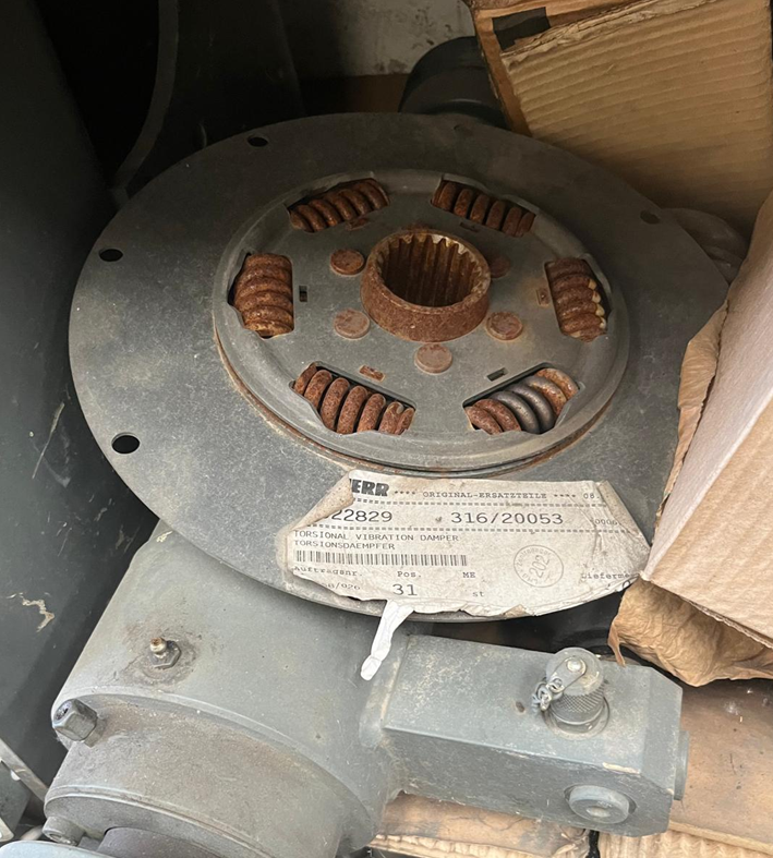 10022829 - TORSION DAMPER - LIEBHERR - LIEBHERR ORIGINAL - NEW
